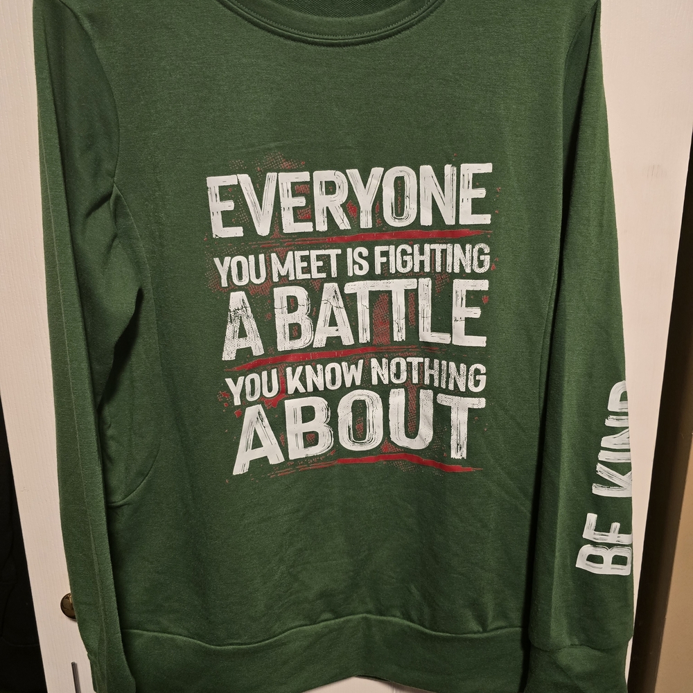 Green Graphic Sweatshirt